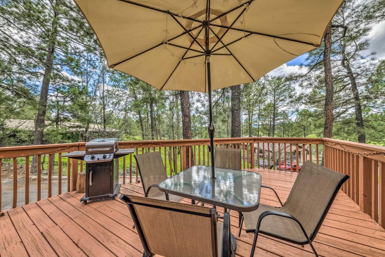 Hike, Golf And Explore Ruidoso Retreat With Deck! Ngoại thất bức ảnh
