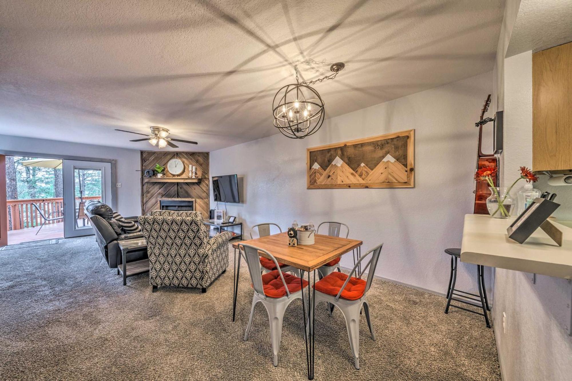 Hike, Golf And Explore Ruidoso Retreat With Deck! Ngoại thất bức ảnh