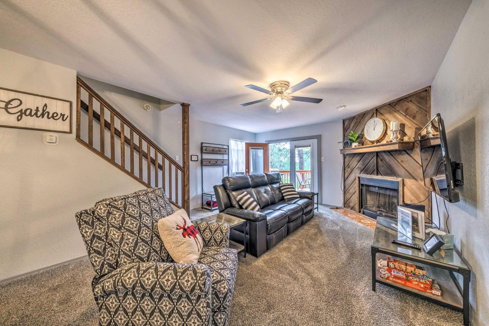 Hike, Golf And Explore Ruidoso Retreat With Deck! Ngoại thất bức ảnh